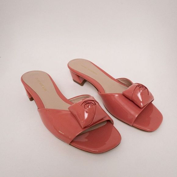 Stuart Weitzman Shoes - Stuart Weitzman The Rosebud Sandal Watermelon Pink Patent Size 8